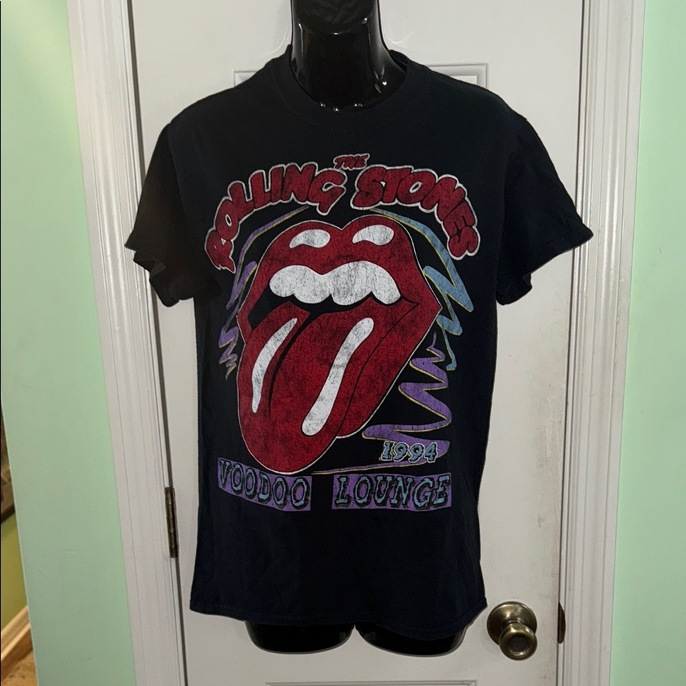 Rolling Stones Voodoo Lounge World Tour 1994 T-Shirt Music Rock & Roll Size S